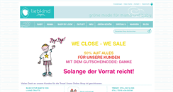 Desktop Screenshot of lieb-kind.de